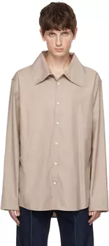 Бежевая рубашка Атикус Tiger of Sweden