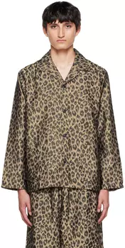 Бежевая рубашка Cabana NEEDLES