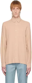 Бежевая рубашка гампус Sfr