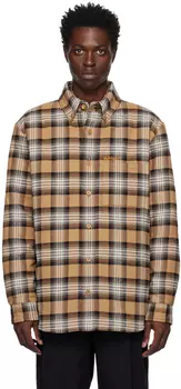Бежевая рубашка из дубовых листьев Burberry