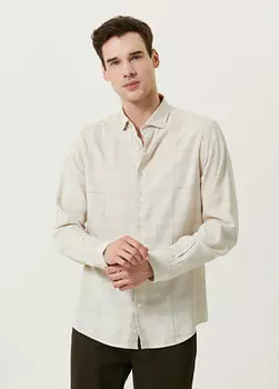 Бежевая рубашка Network