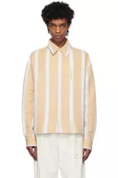 Бежевая рубашка «The Papier» JACQUEMUS