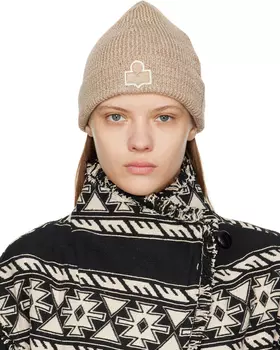 Бежевая шапка Bayle Isabel Marant