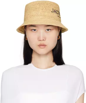 Бежевая шляпа La Casa 'Le bob Pesco' JACQUEMUS, Natural