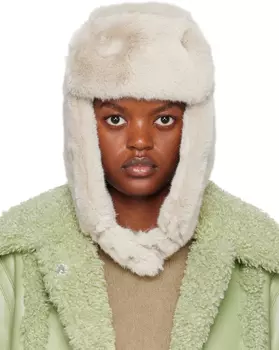 Бежевая шляпа Зья Stand Studio