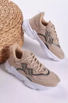 Бежевая спортивная обувь унисекс Tb248 TONNY BLACK