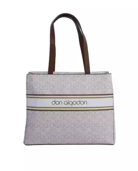 Бежевая сумка через плечо Ginette бежевого цвета на молнии Don Algodn, бежевый