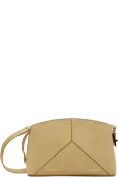 Бежевая сумка через плечо «Victoria» Victoria Beckham