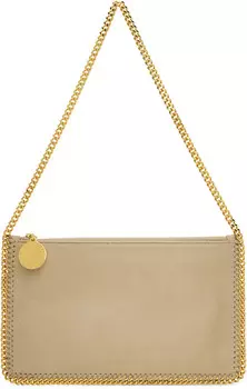 Бежевая сумка Falabella Stella McCartney