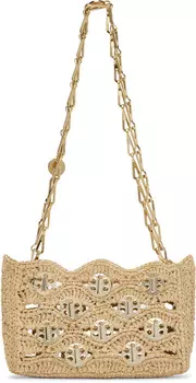 Бежевая сумка Nano 1969 Rabanne