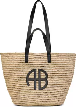 Бежевая сумка-тоут Palermo ANINE BING