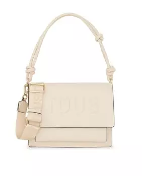 Бежевая сумка-трансформер La Rue New Audree среднего размера Tous, бежевый