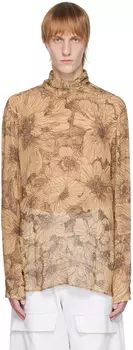 Бежевая водолазка Conti Dries Van Noten