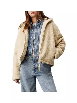 Бежевая женская куртка Calvin Klein