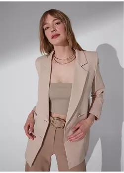 Бежевая женская куртка NGSTYLE