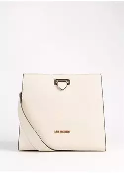 Бежевая женская сумка через плечо JC4114PP1ILJ0110 Love Moschino, бежевый