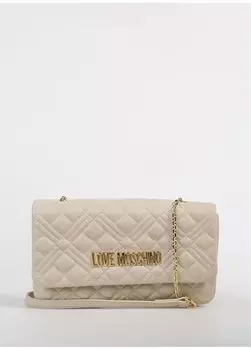 Бежевая женская сумка через плечо размером 17X15x15 см JC4097PP1ILA0110 Love Moschino, бежевый