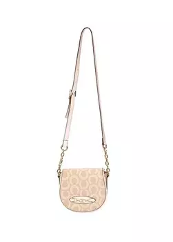 Бежевая женская сумка через плечо размером 20X18x7 см US24192 U.S. Polo Assn., бежевый