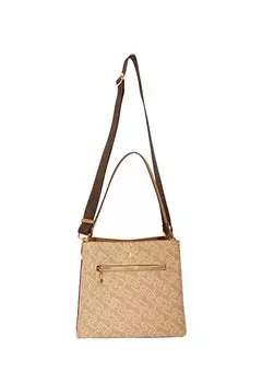 Бежевая женская сумка через плечо размером 26X22x13 см US24109 U.S. Polo Assn., бежевый
