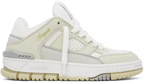Бежево-белые кроссовки Area Lo Axel Arigato