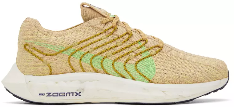 Бежево-зеленые кроссовки Pegasus Turbo Next Nature Nike