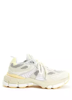 Бежево-желтые женские кожаные кроссовки sphere sphere Axel Arigato