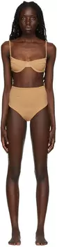 Бежевое бикини из полиэстера Haight