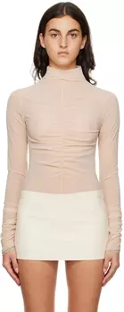 Бежевое боди Дональд Miista