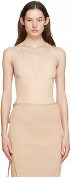 Бежевое боди «Миссисипи» Baserange