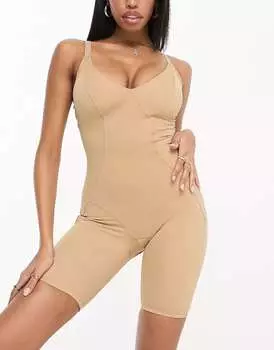 Бежевое боди с регулирующим контуром Ivory Rose Fuller Bust DD-G Ivory Rose