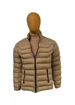 Бежевое мужское пальто Svari