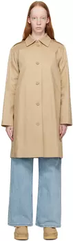 Бежевое пальто Justine A.P.C.