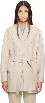 Бежевое пальто \Вулкан\"" Harris Wharf London