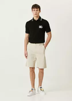 Бежевые бермуды Dolce&Gabbana