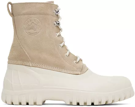 Бежевые ботинки анатра Diemme