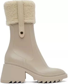 Бежевые ботинки Betty Chlo