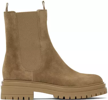 Бежевые ботинки Chester Gianvito Rossi