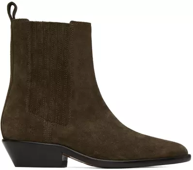 Бежевые ботинки Делена Isabel Marant