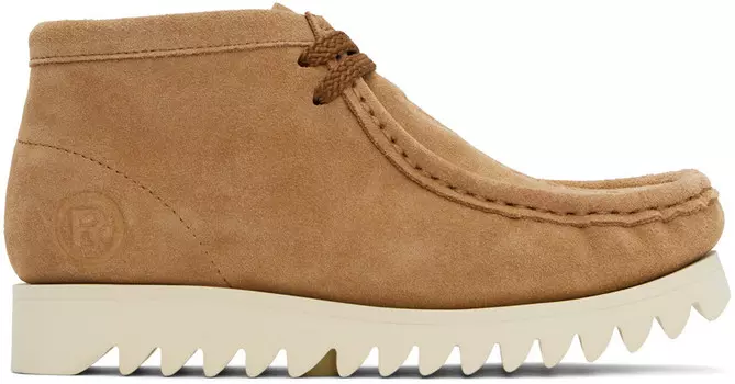 Бежевые ботинки Manhunt #1 Bape