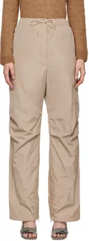 Бежевые брюки Agamaia Max Mara