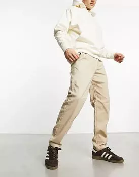 Бежевые брюки чинос прямого кроя Jack & Jones Intelligence Ollie