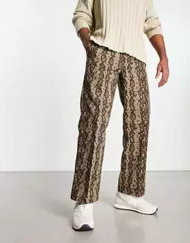 Бежевые брюки Dickies Camden