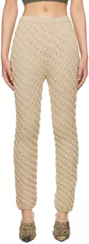 Бежевые брюки для отдыха зернового цвета Isa Boulder