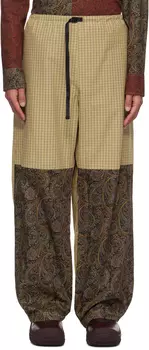 Бежевые брюки домена SC103