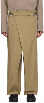 Бежевые брюки Dougi CCP