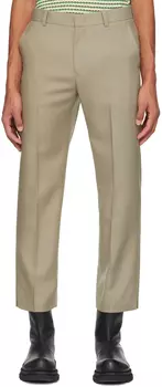 Бежевые брюки-галифе Solid Homme