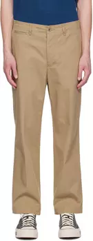 Бежевые брюки-галифе Visvim