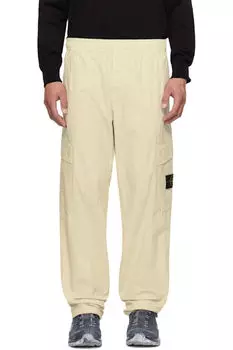 Бежевые брюки-карго Mil-Spec Stretch Ripstop Stone Island