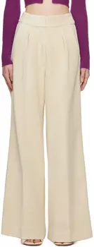 Бежевые брюки Le Pantalon Banha Светлые Jacquemus