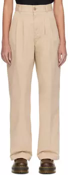 Бежевые брюки Леола Carhartt Work In Progress